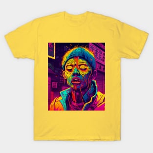 Korean Zombie in neon colours T-Shirt